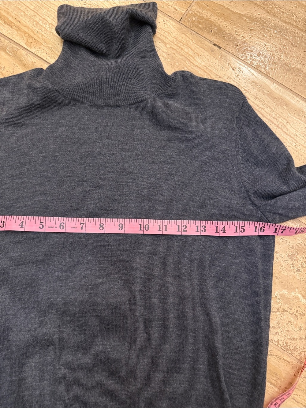 GAP Set Of 2 Extra Fine Merino Wool Turtleneck Sweaters Small Tall - Picture 6 of 7